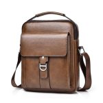 Pu leather Sling bag, cross bag, shoulder bag-Water Proof-Brown